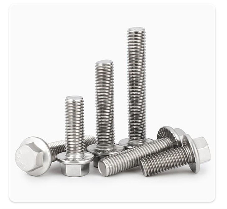 Metric Serrated Flange Bolts